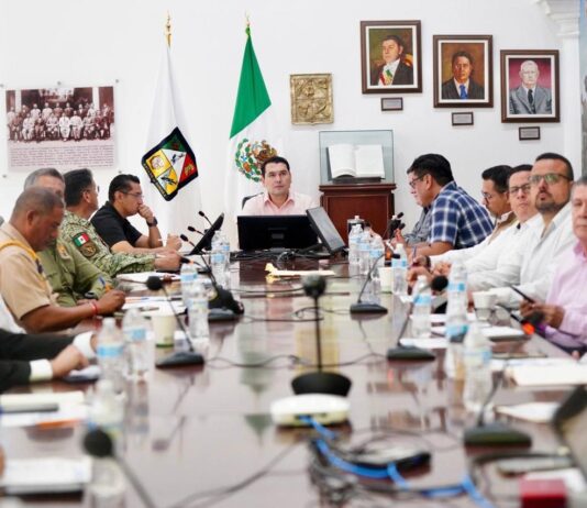 Refuerza Gobernador Durazo medidas preventivas ante lluvias con instalación del Comité de Operación de Emergencias (COE)