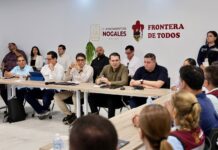 Con acciones coordinadas, Gobierno de Sonora fortalece atención a familias afectadas por lluvias en Nogales
