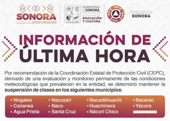 INFORMACIÓN DE ÚLTIMA HORA SEC SONORA