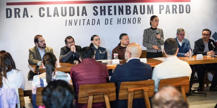 ‘’PARA QUE EN MÉXICO SIGA HABIENDO DESARROLLO, TIENE QUE SEGUIR CRECIENDO EL INGRESO’’: CLAUDIA SHEINBAUM