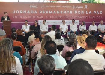JORNADA PERMANENTE POR LA PAZ TIENE PRESENCIA EN 10 POLÍGONO DEL ESTADO: MARÍA DOLORES DEL RÍO