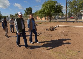 SUPERVISA LAMARQUE CANO OBRAS DE CARÁCTER SOCIAL EN PROCESO