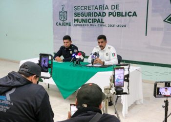 CON RESULTADOS RESPALDA SSPM A CIUDADANOS CAJEMENSES