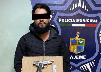 RECUPERA SSPM VEHÍCULO ROBADO, HAY UN DETENIDO CON ARMA DE FUEGO