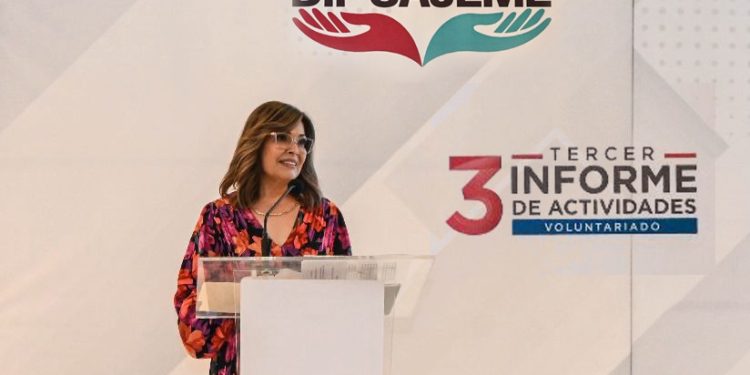 RINDE TERCER INFORME DE ACTIVIDADES DEL VOLUNTARIADO DE DIF CAJEME, DRA. MARTHA PATRICIA PATIÑO FIERRO