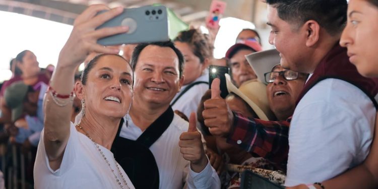 CON LA 4T QUEREMOS SEGUIR DESARROLLANDO A YUCATÁN Y AL PAÍS: CLAUDIA SHEINBAU