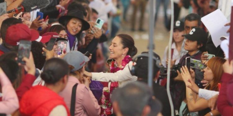 “SE TRATA DE QUE SIGAMOS AVANZANDO EN LA TRANSFORMACIÓN CON LOS DERECHOS DE LAS MUJERES”: CLAUDIA SHEINBAUM