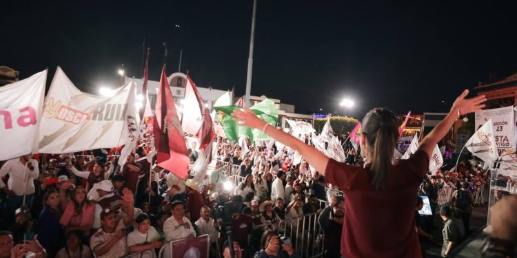 LA ESPERANZA DEL PUEBLO DE MÉXICO ES LA CUARTA TRANSFORMACIÓN: CLAUDIA SHEINBAUM LUCHARÁ JUNTO AL PUEBLO DE METEPEC POR LA 4T ESTE 2024