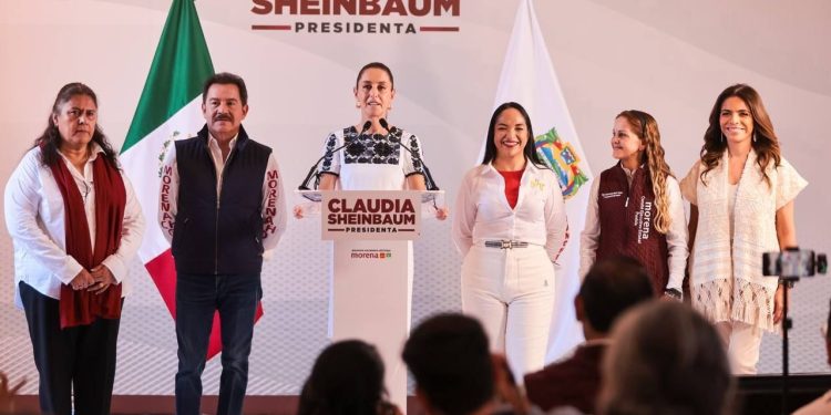 ‘’VAMOS A CONECTAR TODO EL PAÍS’’: CLAUDIA SHEINBAUM VA POR UNA ‘’REPÚBLICA PRÓSPERA Y CONECTADA’’ CON MÁS TRENES DE PASAJEROS Y CARRETERAS EN PUEBLA