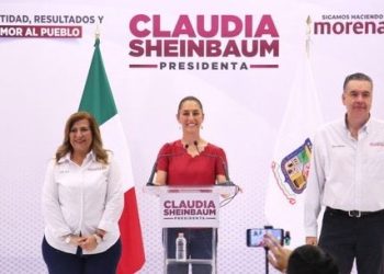 CLAUDIA SHEINBAUM REITERA ATENCIÓN A LAS CAUSAS, CONSOLIDACIÓN DE LA GUARDIA NACIONAL, COORDINACIÓN Y CERO IMPUNIDAD COMO LA ESTRATEGIA DE SEGURIDAD EN NUEVO LEÓN Y EN TODO EL PAÍS.