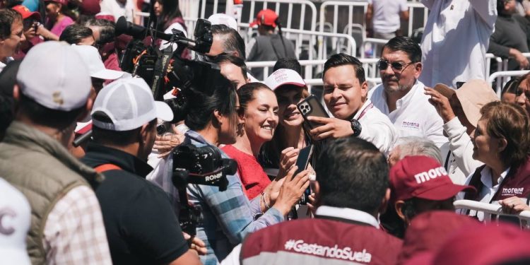 “VAMOS A SEGUIR APOYANDO A NUEVO LEÓN EN EL ACCESO AL AGUA”: CLAUDIA SHEINBAUM VA POR ATENDER NECESIDADES DEL NORTE CON LA CONTINUIDAD DE LA 4T