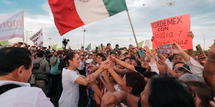 CLAUDIA SHEINBAUM Y JOAQUÍN DÍAZ MENA ANUNCIAN ‘’RENACIMIENTO MAYA’’, EL PROYECTO PARA FORTALECER LA PROSPERIDAD DE YUCATÁN A TRAVÉS DEL TREN MAYA