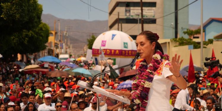NO VAMOS A DEJAR SOLO A OAXACA, VAMOS A PONER NUESTRO CORAZÓN Y NUESTRO EMPEÑO: CLAUDIA SHEINBAUM