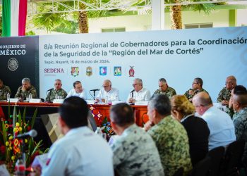 ASISTE GOBERNADOR A OCTAVA REUNIÓN PARA LA COORDINACIÓN DE SEGURIDAD DE LA REGIÓN DEL MAR DE CORTÉS