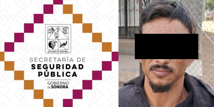 DETIENE POLICÍA ESTATAL A AGRESOR POR VIOLENCIA FAMILIAR EN HERMOSILLO