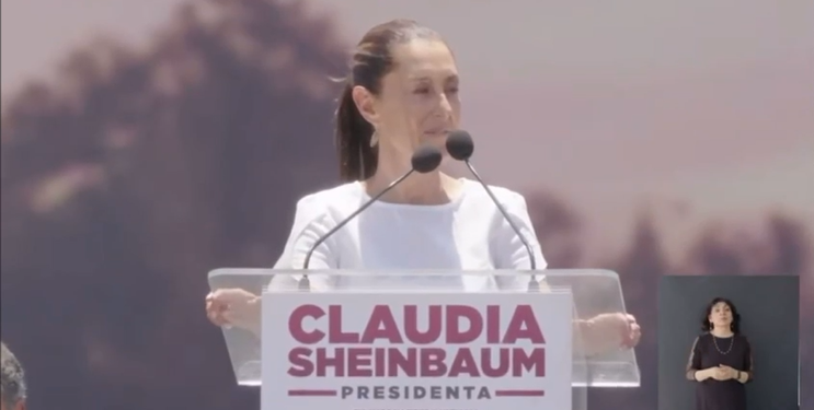 ’’VAMOS A FORTALECER EL TRANSPORTE PÚBLICO SEGURO Y ACCESIBLE PARA EL ESTADO DE MÉXICO”: CLAUDIA SHEINBAUM