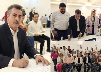 SE REGISTRA JAVIER LAMARQUE COMO CANDIDATO DE MORENA A LA PRESIDENCIA MUNICIPAL DE CAJEME