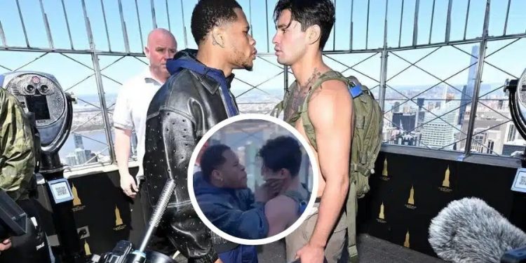 ¡Casi a los golpes! Ryan García y Devin Haney protagonizan conato de bronca en conferencia de prensa