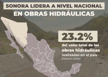 Registra Sonora mayor inversión en obras hidráulicas en México