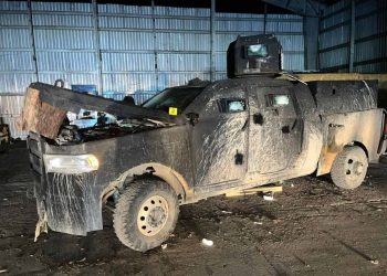 Aseguran taller para blindar autos tipo ‘monstruo’ en Sonora