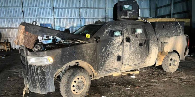 Aseguran taller para blindar autos tipo ‘monstruo’ en Sonora