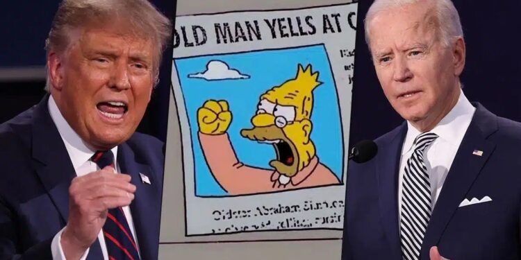 Los mejores memes del debate presidencial entre Donald Trump y Joe Biden