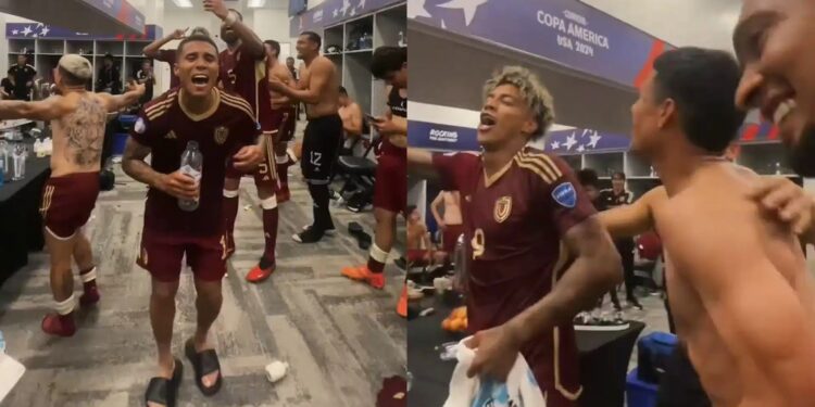 Se viraliza festejo de Venezuela tras derrotar a México 1-0
