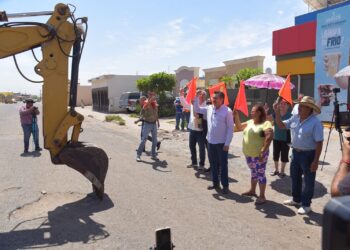 PONE EN MARCHA LAMARQUE CANO OBRAS DE PAVIMENTACIÓN EN COLONIA PRIMAVERA, VILLAS DEL REY Y ESPERANZA EJIDAL