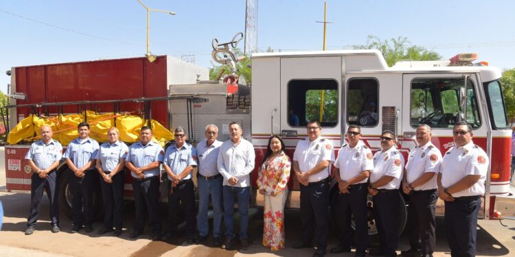 INSTALARÁ PRESIDENTE MUNICIPAL SUBESTACIÓN DE BOMBEROS EN PUEBLO YAQUI