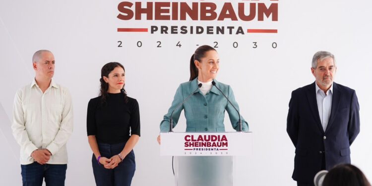 CLAUDIA SHEINBAUM RECIBE CONCLUSIONES DE LOS ‘’DIÁLOGOS POR LA TRANSFORMACIÓN’’