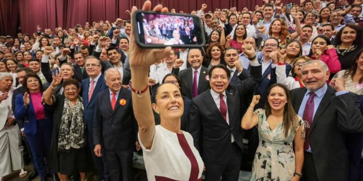 NUESTRA RESPONSABILIDAD ES HISTÓRICA PARA CONSOLIDAR Y AVANZAR CON LA TRANSFORMACIÓN: CLAUDIA SHEINBAUM