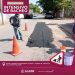 EL H. AYUNTAMIENTO INFORMA SOBRE DIVERSOS PUNTOS EN DONDE SIGUEN TRABAJANDO CON BACHEO