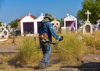INICIAN TRABAJOS DE LIMPIEZA EN PANTEONES DE CAJEME