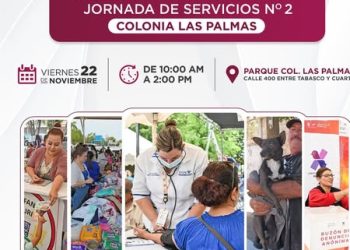 JORNADA DE SERVICIOS BIENESTAR EN COL. LAS PALMAS
