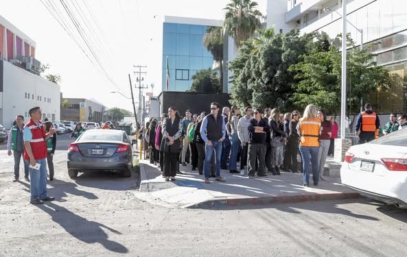 CONGRESO DE SONORA LLEVÓ A CABO SIMULACRO