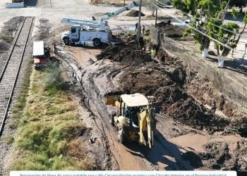 OOMAPASC REALIZA REPARACIONES EN PARQUE INDUSTRIAL