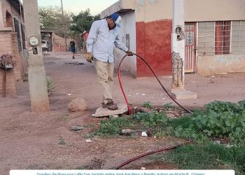 OOMAPASC REALIZA SONDEO EN COL. MARTE R.  GÓMEZ