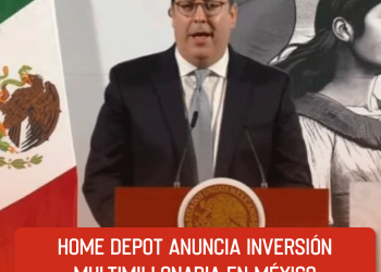 Home Depot anuncia inversión multimillonaria en México