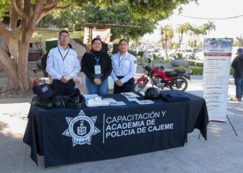 INVITAN A LAS Y LOS JÓVENES CAJEMENSES A INSCRIBIRSE A LA ACADEMIA DE POLICÍA MUNICIPAL