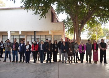 AYUNTAMIENTO REALIZA LUNES CIVICO EN SECUNDARIA #9