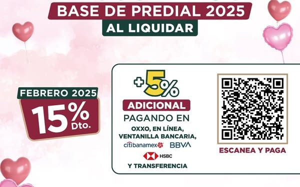 AYUNTAMIENTO DE CAJEME TIENE DESCUENTOS EN EL MES DEL AMOR Y LA AMISTAD