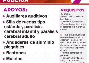 ABRE DIF CAJEME CONVOCATORIA  DE APOYOS DE LA BENEFICENCIA PÚBLICA