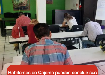 Habitantes de Cajeme pueden concluir sus estudios de manera gratuita