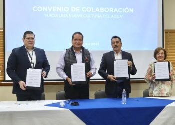 POR UNA NUEVA CULTURA DEL AGUA FIRMAN CONVENIO DE COLABORACIÓN MUNICIPIO DE CAJEME Y STIRTT