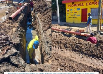 OOMAPASC REALIZA REPARACIONES EN COL. BENITO JUAREZ