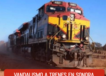 Vandalismo a trenes en Sonora se reduce 33%
