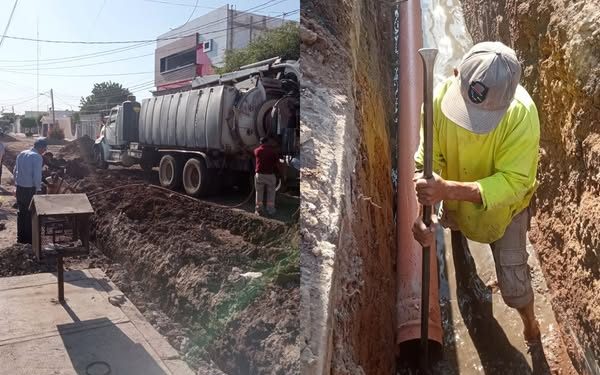 SE REPARA INFRAESTRUCTURA SANITARIA EN COL. TEPEYAC: OOMAPASC