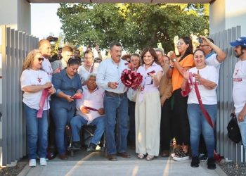 ALCALDE LAMARQUE ENTREGA PARQUE EN COL. CHAPULTEPEC