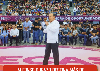 Alfonso Durazo destina más de 800 MDP a becas universitarias en 2025