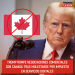 Trump rompe negociaciones comerciales con Canadá tras molestarse por impuesto en servicios digitales